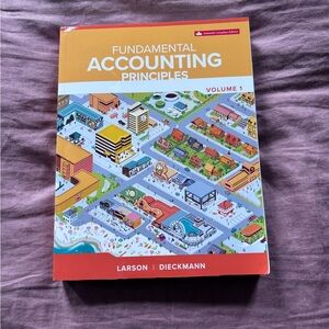 Fundamental Accounting Principles Volume 1 Book
